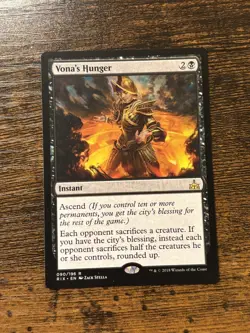 Vona's Hunger Rivals of Ixalan Regular - Image 1