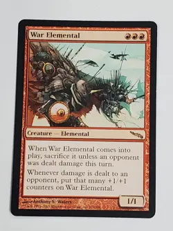 MTG War Elemental (Mirrodin/Red/R) - BGM - Image 1