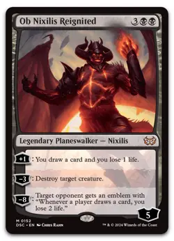 Ob Nixilis Reignited #152 (NM) Duskmourn DSC Magic MTG - Image 1
