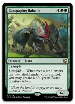 Rampaging Baloths #239 (NM) Modern Horizons 3 M3C Magic MTG - Image 1