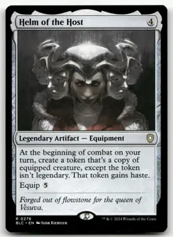 Helm of the Host #276 (NM) Bloomburrow BLC Magic MTG - Image 1
