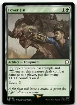 Power Fist #81 (NM) Fallout PIP Magic MTG - Image 1