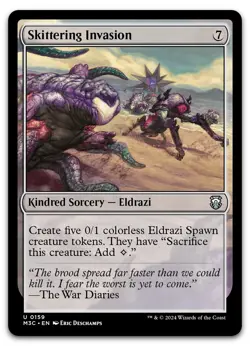 Skittering Invasion #159 (NM) Modern Horizons 3 M3C Magic MTG - Image 1