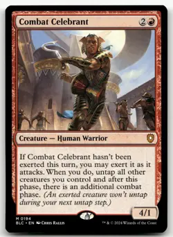 Combat Celebrant #194 (NM) Bloomburrow BLC Magic MTG - Image 1