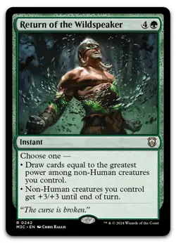 Return of the Wildspeaker #242 (NM) Modern Horizons 3 M3C Magic MTG - Image 1