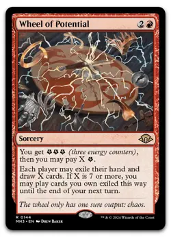 Wheel of Potential #144 (NM) Modern Horizons 3 MH3 Magic MTG - Image 1