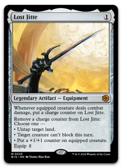 Lost Jitte #23 (NM) Thunder Junction BIG Magic MTG - Image 1