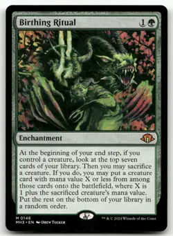Birthing Ritual #146 (NM) Modern Horizons 3 MH3 Magic MTG - Image 1