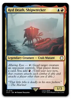 Red Death, Shipwrecker #116 (NM) Fallout PIP Magic MTG - Image 1