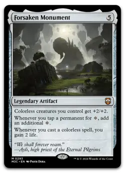 Forsaken Monument #293 (NM) Modern Horizons 3 M3C Magic MTG - Image 1