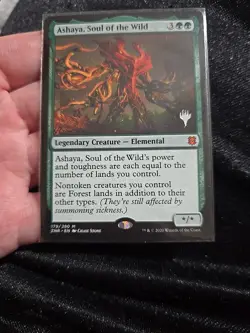 Ashaya, Soul of the Wild Promo Pack: Zendikar Rising Regular Mint - Image 2