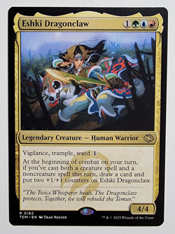 Eshki Dragonclaw - Promo Pack: Tarkir: Dragonstorm (PPTDM) Near Mint MTG - Image 1