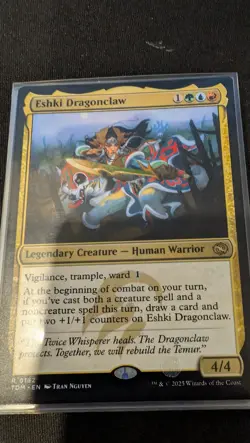 Eshki Dragonclaw, Tarkir Dragonstorm, Pack Fresh - Image 1