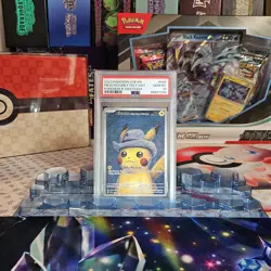 Pikachu With Grey Felt Hat SVP 085 Pokemon Van Gogh Promo Card PSA 10 GEM MINT⚡ - Image 1