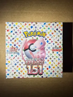 Pokemon TCG - S&V 151 SV2a Japanese Booster Box - FACTORY SEALED w/ SHRINK WRAP - Image 1