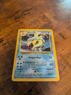 Gyarados 1999 Pokemon TCG 6/102 Holo Base Set LP - Image 2