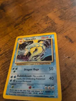 Gyarados 1999 Pokemon TCG 6/102 Holo Base Set LP - Image 3