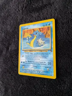 Pokemon Lapras Southern Islands 12/18 Rare Promo Basic MP English 2001 - Image 3