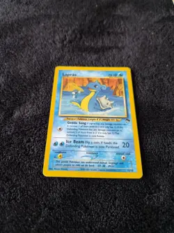 Pokemon Lapras Southern Islands 12/18 Rare Promo Basic MP English 2001 - Image 5