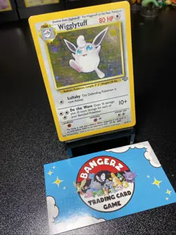 Pokemon TCG Wigglytuff 16/64 Holo Unlimited Rare Card Jungle Base Set 1999 - Image 3