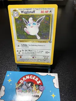 Pokemon TCG Wigglytuff 16/64 Holo Unlimited Rare Card Jungle Base Set 1999 - Image 4
