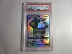PSA 9 Shiny Umbreon GX Full Art Hidden Fates Pokemon Card - Image 1