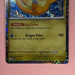 Pokemon TCG Dragonite Promo Holo 012/015 McDonald's 2024 HP 180 Dragon Pulse - Image 3