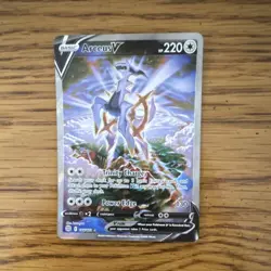 Pokemon Arceus V Alternate Full Art Holo Ultra Rare Brilliant Stars 166/172 - Image 1