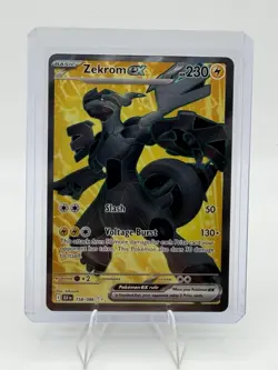 Pokemon TCG Zekrom EX Sv: Black Bolt 158/086 Ultra Rare Holo 230 HP - Image 1