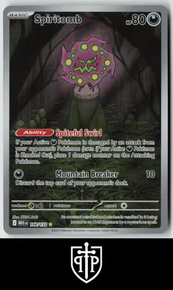 Pokemon - Spiritomb 148/132 Mega Evolution - Holo Illustration Rare - NM - Image 1
