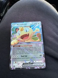 Pokemon TCG Meowth EX 62/88 Double Rare Perfect Order - Image 2