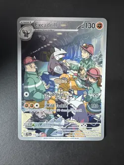 Excadrill - 174/162 - Illustration Rare Holo Pokemon TCG SV05 Temporal Forces - Image 1