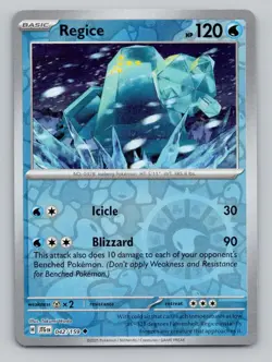 Reverse Holo Regice 042/159 Uncommon Journey Together Pokemon - Image 1