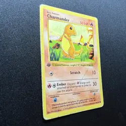 Pokemon TCG Charmander #46/102 Base Set 1st Edition HP - Image 3