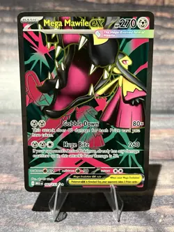 Pokemon TCG Mega Mawile EX 162/132 Mega Evolution Ultra Rare Holo - Image 1