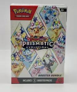 Pokemon TCG: Scarlet & Violet—Prismatic Evolutions Booster Bundle - Image 1