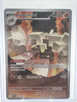 Garganacl 147/132 Mega Evolution NM Illustration Rare Pokemon TCG - Image 1