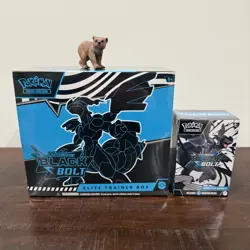 Pokemon Black Bolt ETB Elite Trainer Box Booster Bundle SET OF 2 Sealed New - Image 1