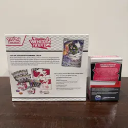 Pokemon White Flare ETB Elite Trainer Box Booster Bundle SET OF 2 Sealed New - Image 3
