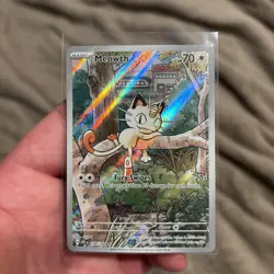 Pokemon Meowth 106/094 – Phantasmal Flames – English IR (Illustration Rare) NM - Image 1