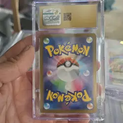 The Pokemon Company Team Rocket's Mewtwo ex CGC 10 Ultra Rare Holo 130/098 Japa… - Image 2