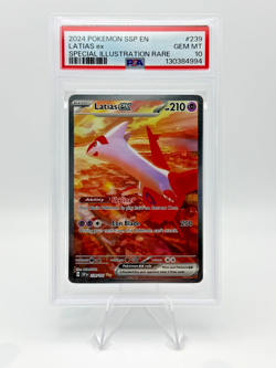 Pokemon TCG: (PSA 10) Latias ex #239 SIR -Surging Sparks - Image 1