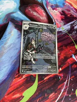 Pokemon TCG Team Rocket's Weezing 199/182 Illustration Rare Destined Rivals - Image 2