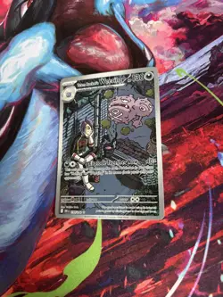 Pokemon TCG Team Rocket's Weezing 199/182 Illustration Rare Destined Rivals - Image 3