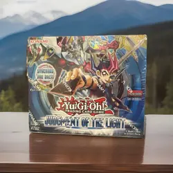 YUGIOH JUDGMENT OF THE LIGHT 1ST EDITION BOOSTER BOX Sealed - Image 1
