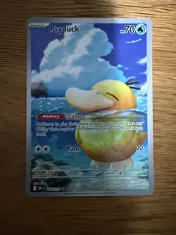 226/217 Pokemon TCG Ascended Heroes Psyduck Illustration Rare Pack Fresh - Image 5