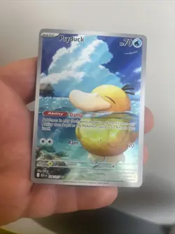 Pokemon TCG Ascended Heroes Psyduck Art Rare 226/217 Near Mint Pack Fresh - Image 1