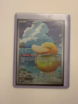psyduck pokemon card 226/217 Ascended Heroes full art, top loaded - Image 4