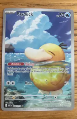 Psyduck 226/217 Illustration Rare Pokemon Ascended Heroes Mint Pack Fresh - Image 1