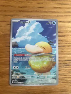 Psyduck 226/217 Illustration Rare Pokemon Ascended Heroes Mint Pack Fresh - Image 1